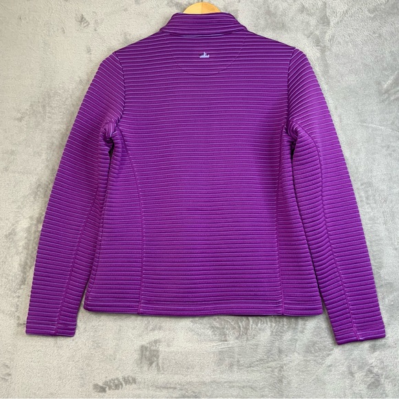 Peter Millar Women’s Quilted Golf Performance Purple Jacket. Size Medium. - Picture 2 of 6